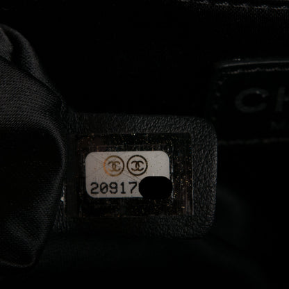 Chanel Lambskin Quilted Medium Easy Carry Flap Black 7 of 13