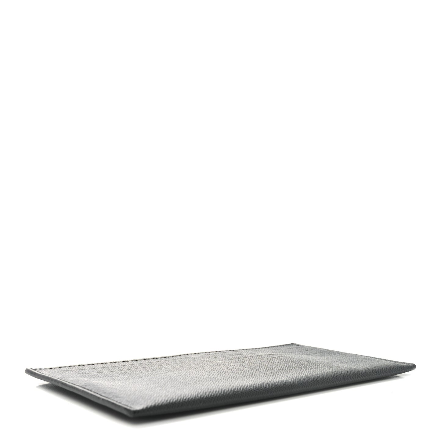 Calfskin Felicie Chain Wallet Card Holder Insert Black