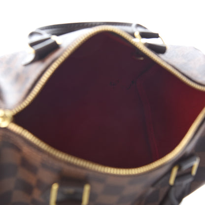 Louis Vuitton Damier Ebene Speedy Bandouliere 25 6 of 11