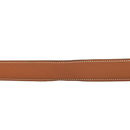 Hermes Box Togo 32mm Belt Strap 100 40 Black Gold 6 of 7