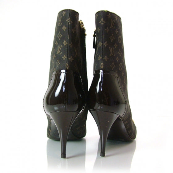 Mini Monogram Brompton Ankle Boots 39.5 Narrow