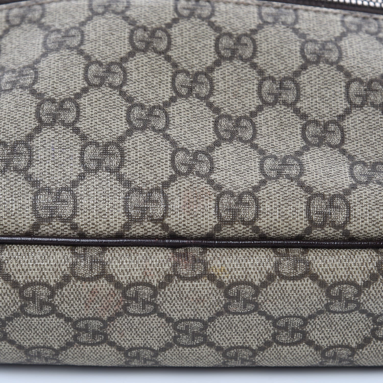 Gucci GG Plus Monogram Shoulder Bag Dark Brown 13 of 17