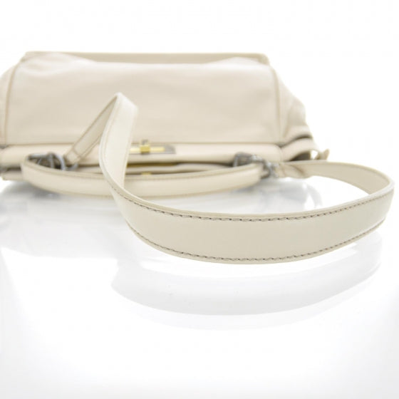 Nappa Large Peekaboo Iconic Satchel Pink