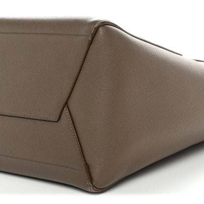 Celine Soft Grained Calfskin Sangle Bucket Bag Taupe 9 of 14