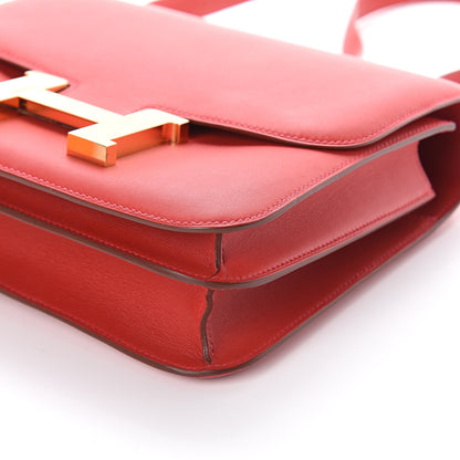 Hermes Swift Constance 24 Rouge Casaque 9 of 9