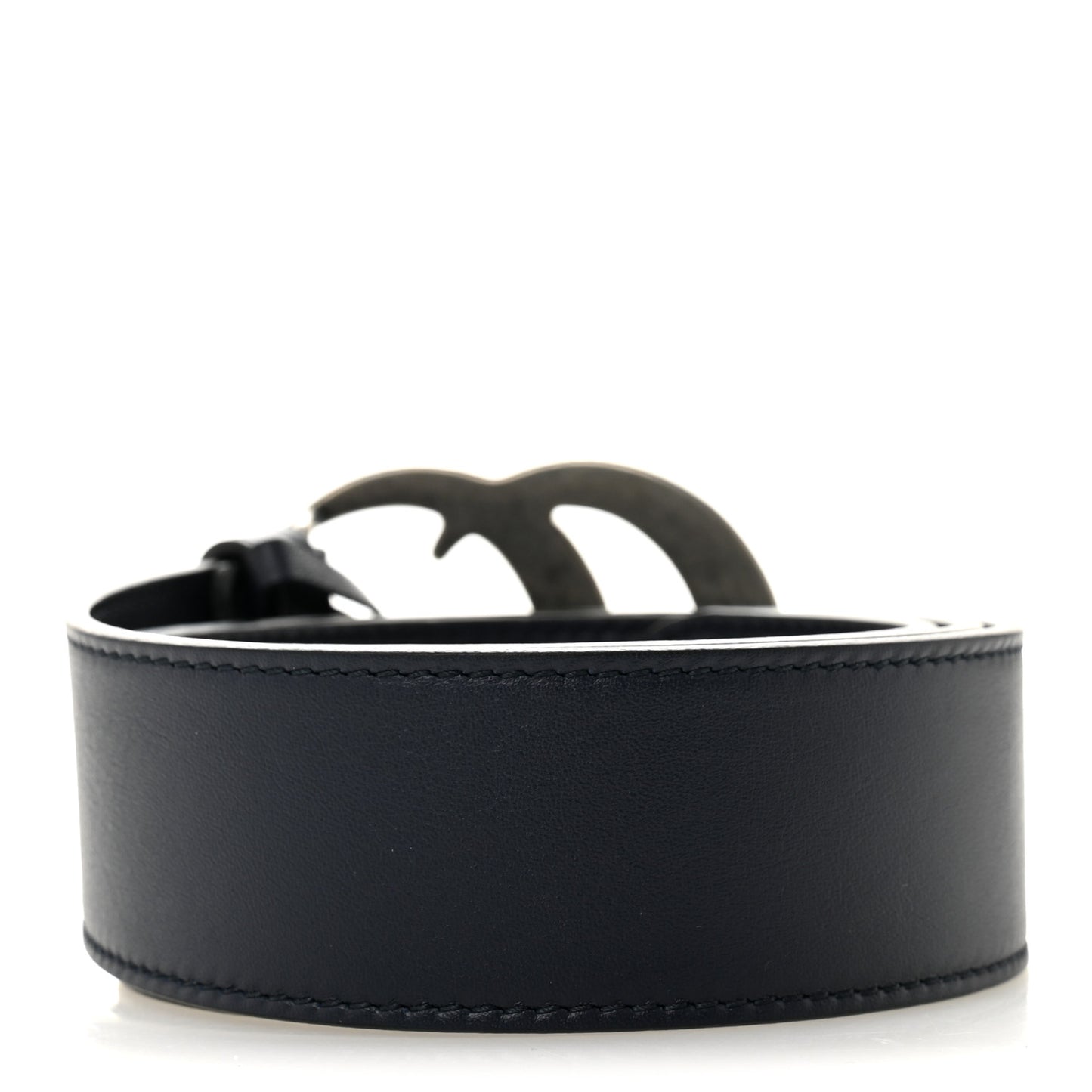 Calfskin Double G 40mm Belt 75 30 Blue