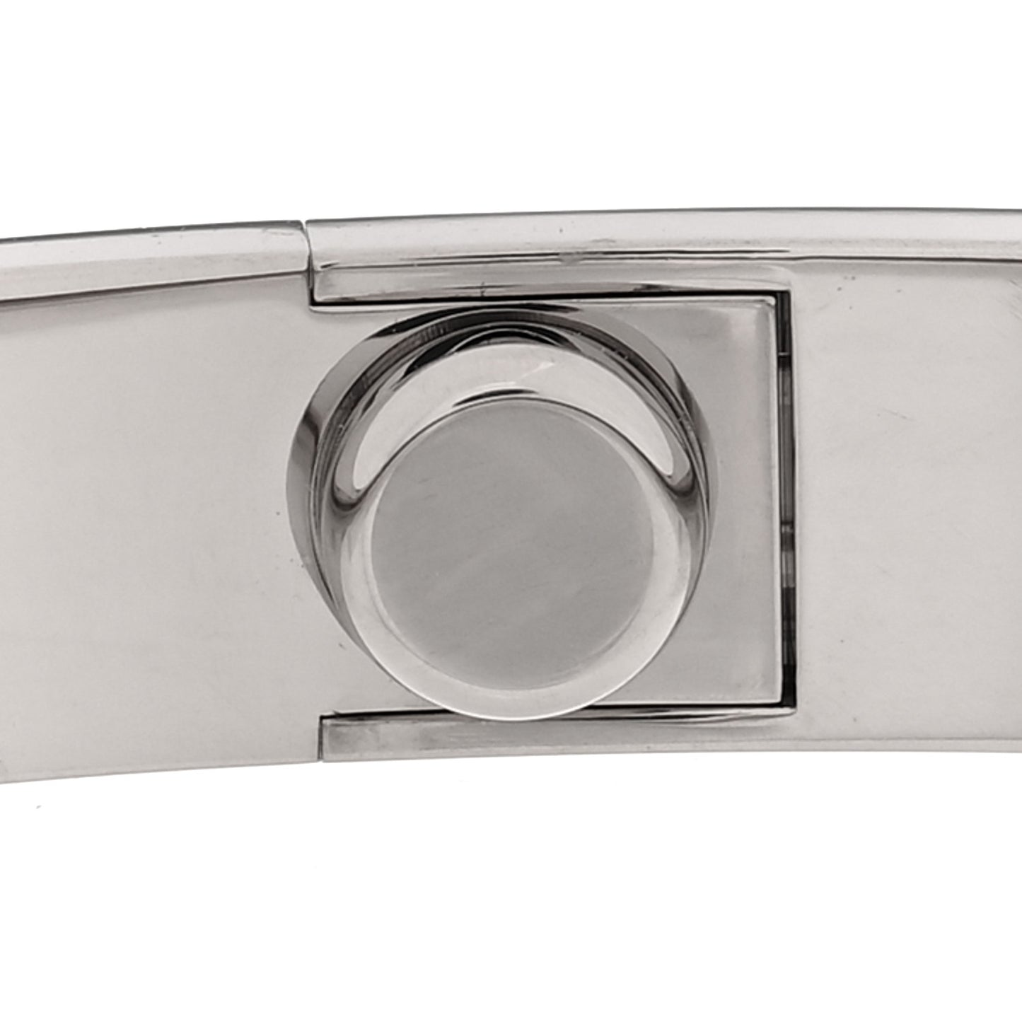18K White Gold Brushed Finish LOVE Bracelet 20