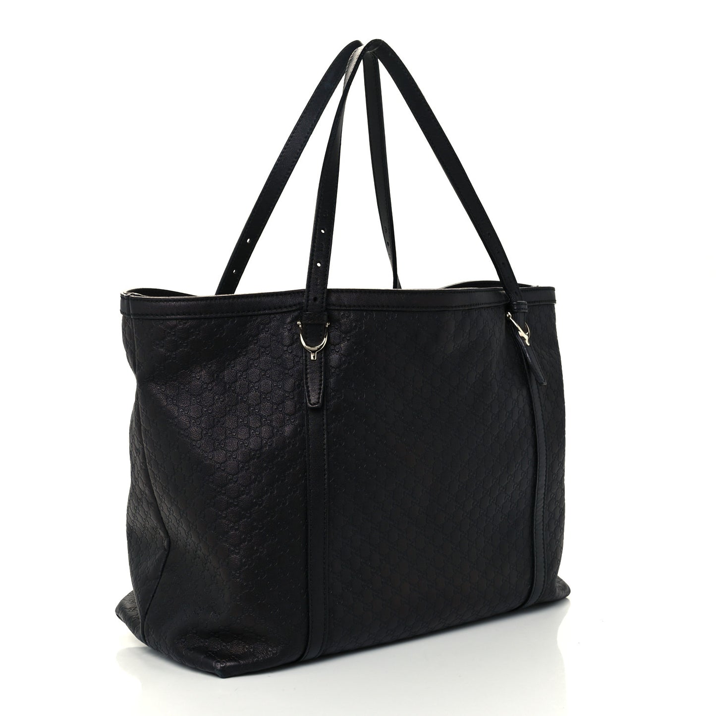 Microguccissima Medium Nice Tote Black