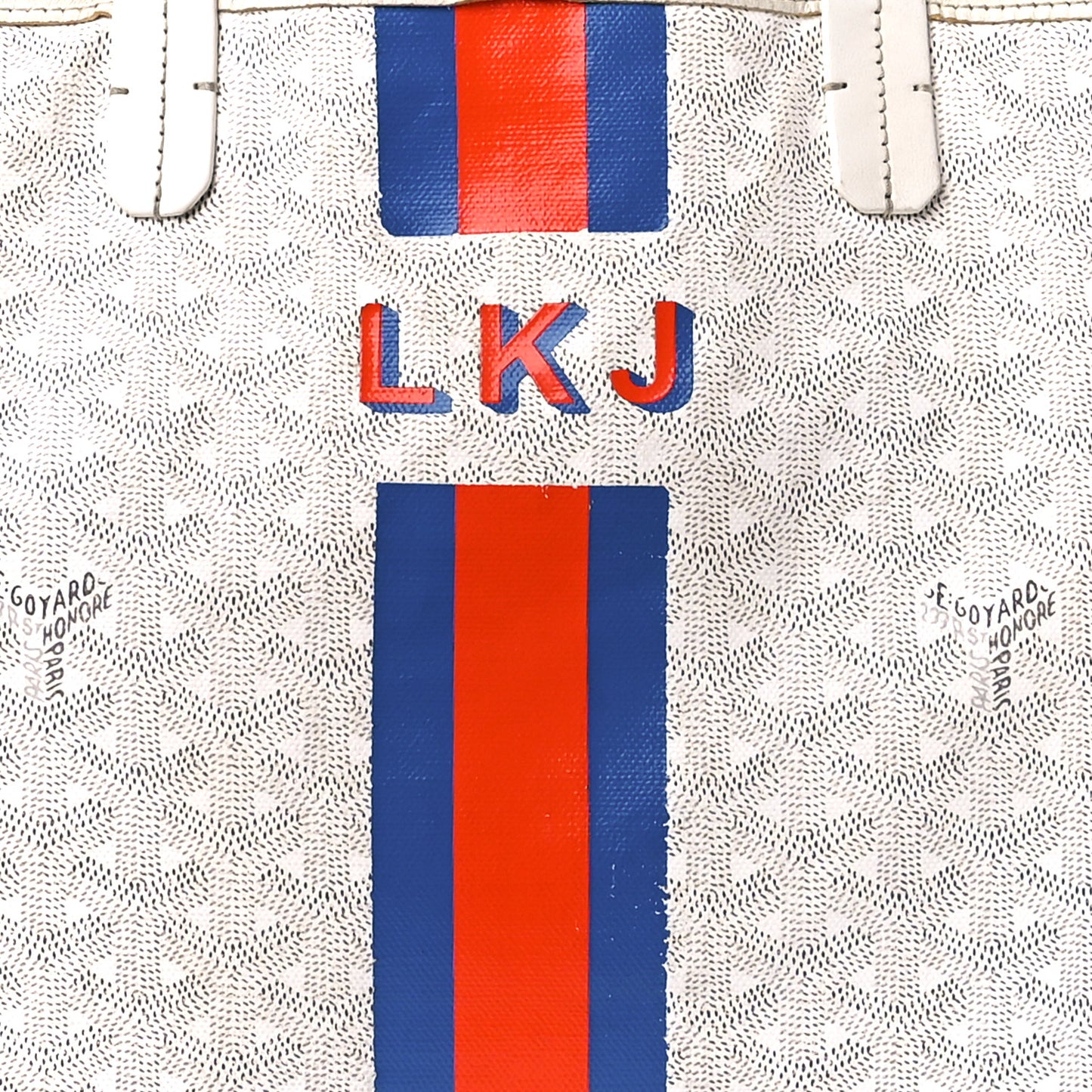 Goyardine Saint Louis PM White