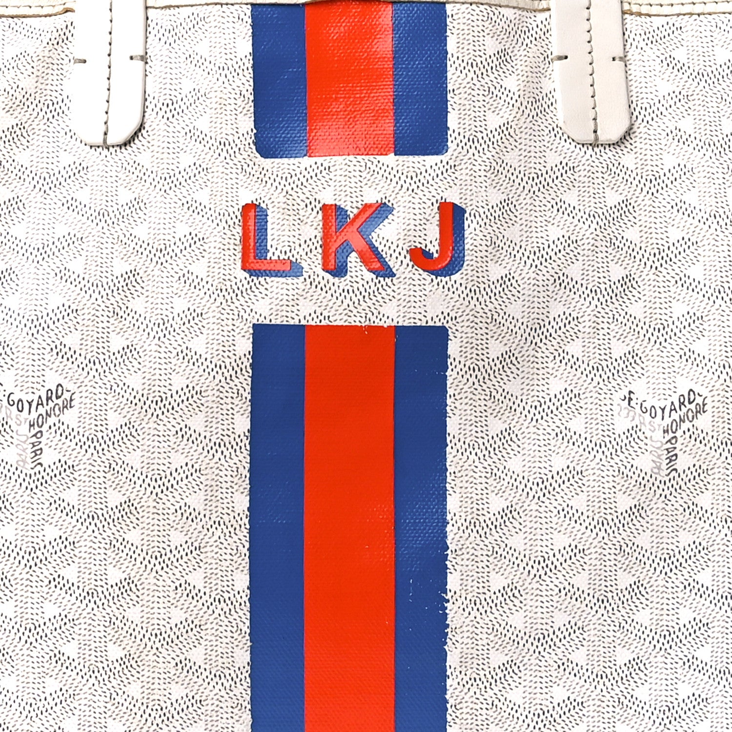 Goyard Goyardine Saint Louis PM White 7 of 12