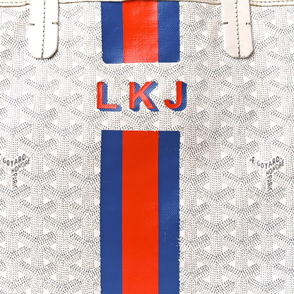 Goyard Goyardine Saint Louis PM White 7 of 12