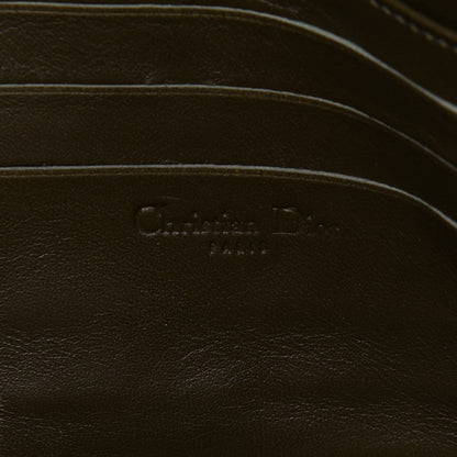 Christian Dior Patent Cannage New Lock Pouch Brown 7 of 11