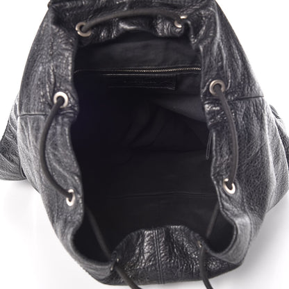 Balenciaga Agneau Classic Hardware S Traveler Backpack Black 5 of 8