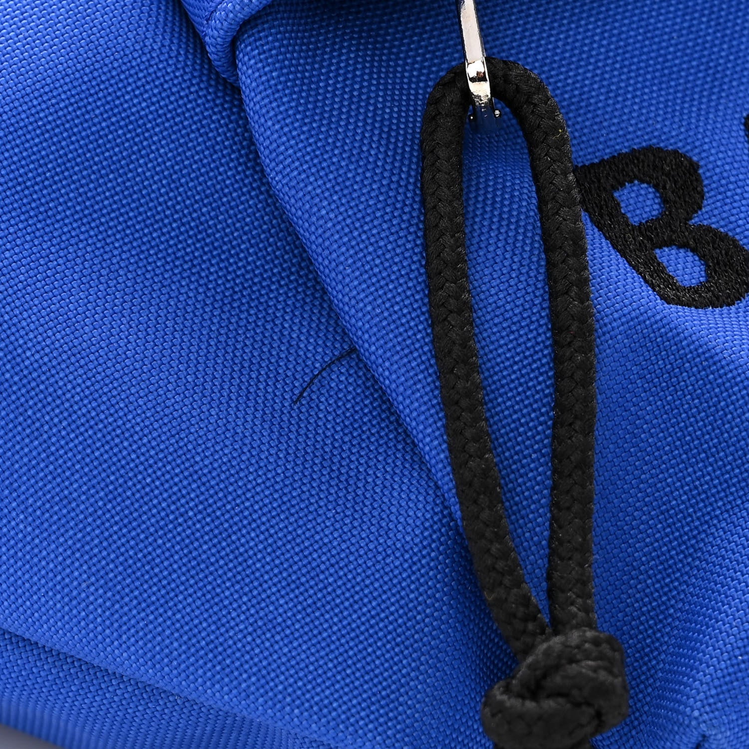 Balenciaga Sport Nylon Logo Embroidered Wheel Beltpack Electric Blue Black 10 of 10