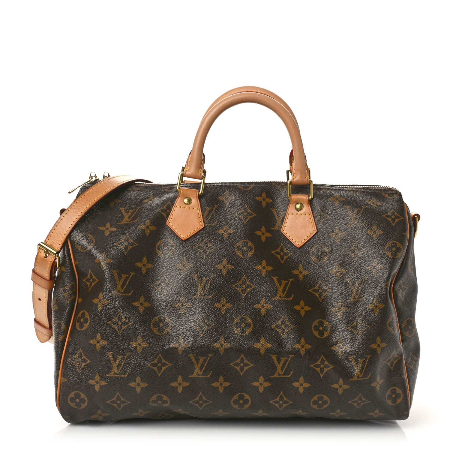 Louis Vuitton Monogram Speedy Bandouliere 35 1 of 11