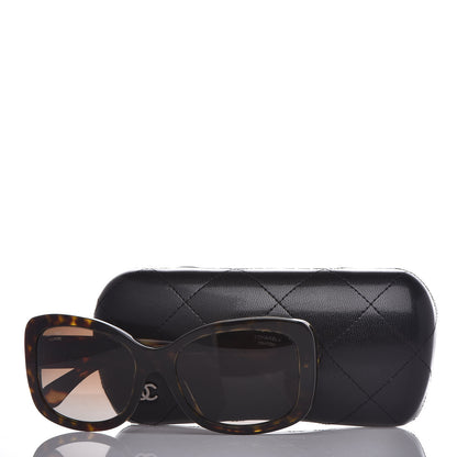 Chanel Acetate Polarized CC Sunglasses 5322 Marron Fonce 7 of 7