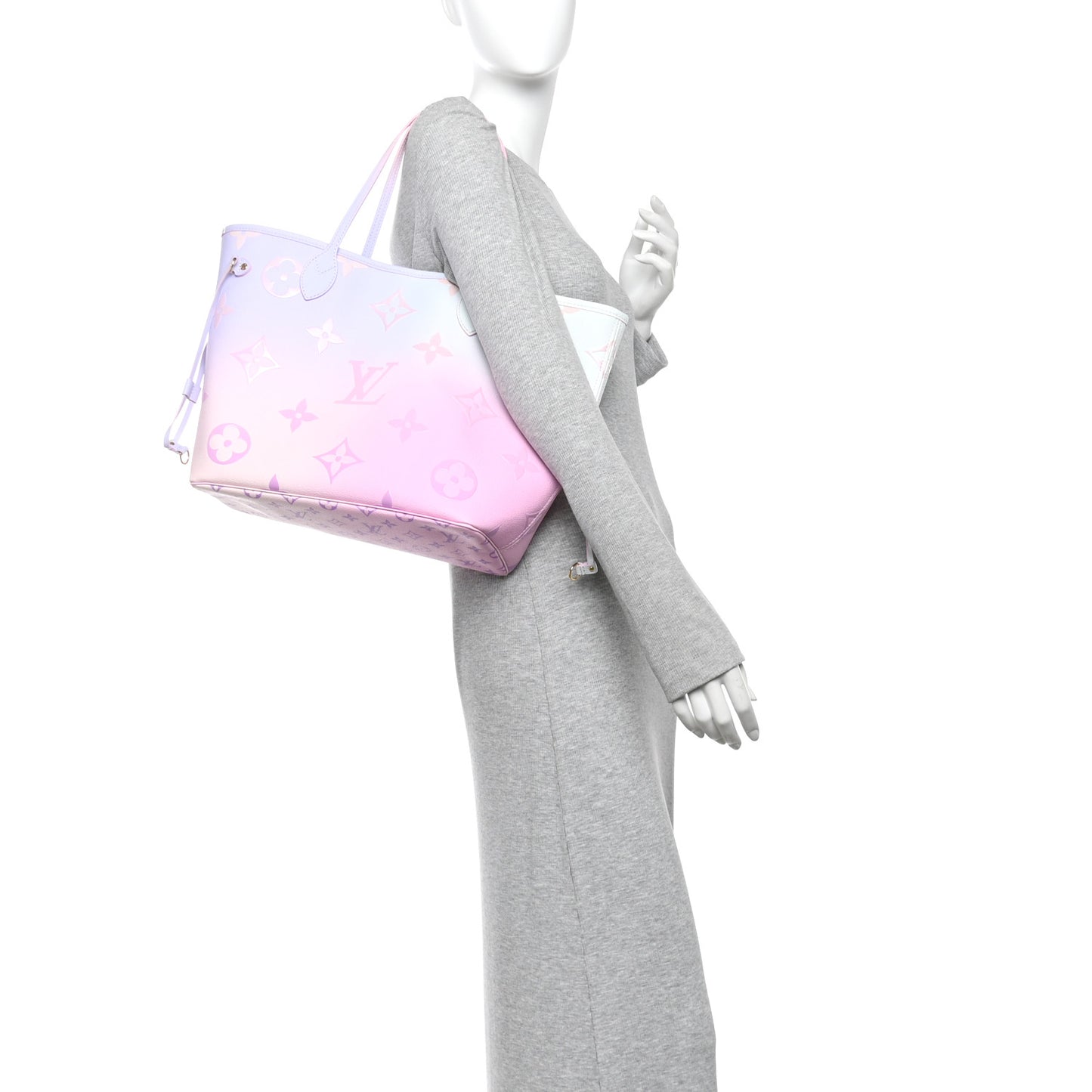 Monogram Giant Spring In The City Neverfull MM Sunrise Pastel