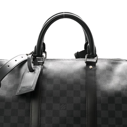 Louis Vuitton Damier Graphite Keepall Bandouliere 55 7 of 13