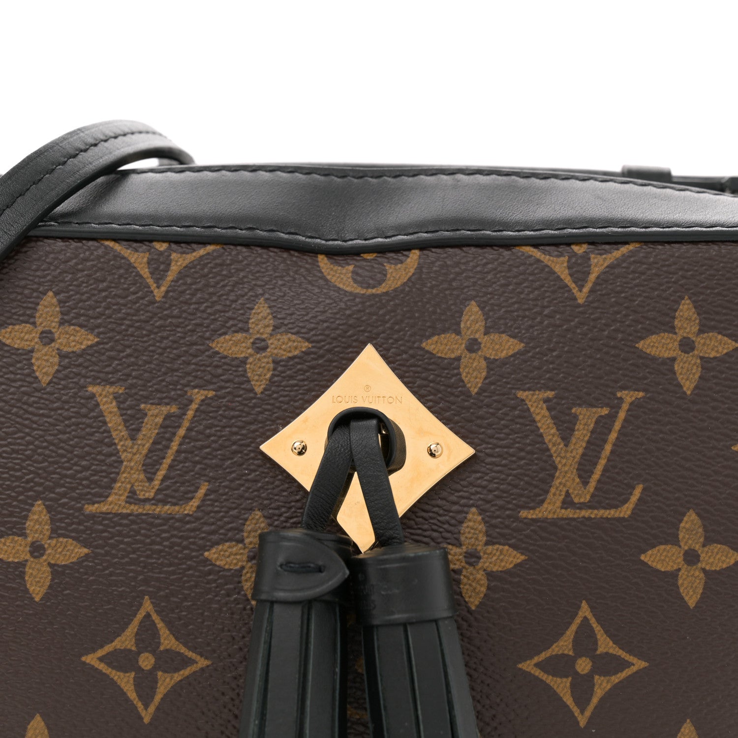 Louis Vuitton Monogram Saintonge Black 8 of 10