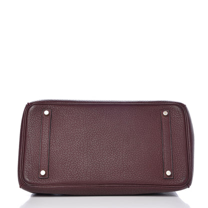 Hermes Fjord Birkin 35 Prune 6 of 41
