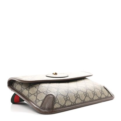 Gucci GG Supreme Monogram Neo Vintage Web Belt Bag Brown 4 of 10