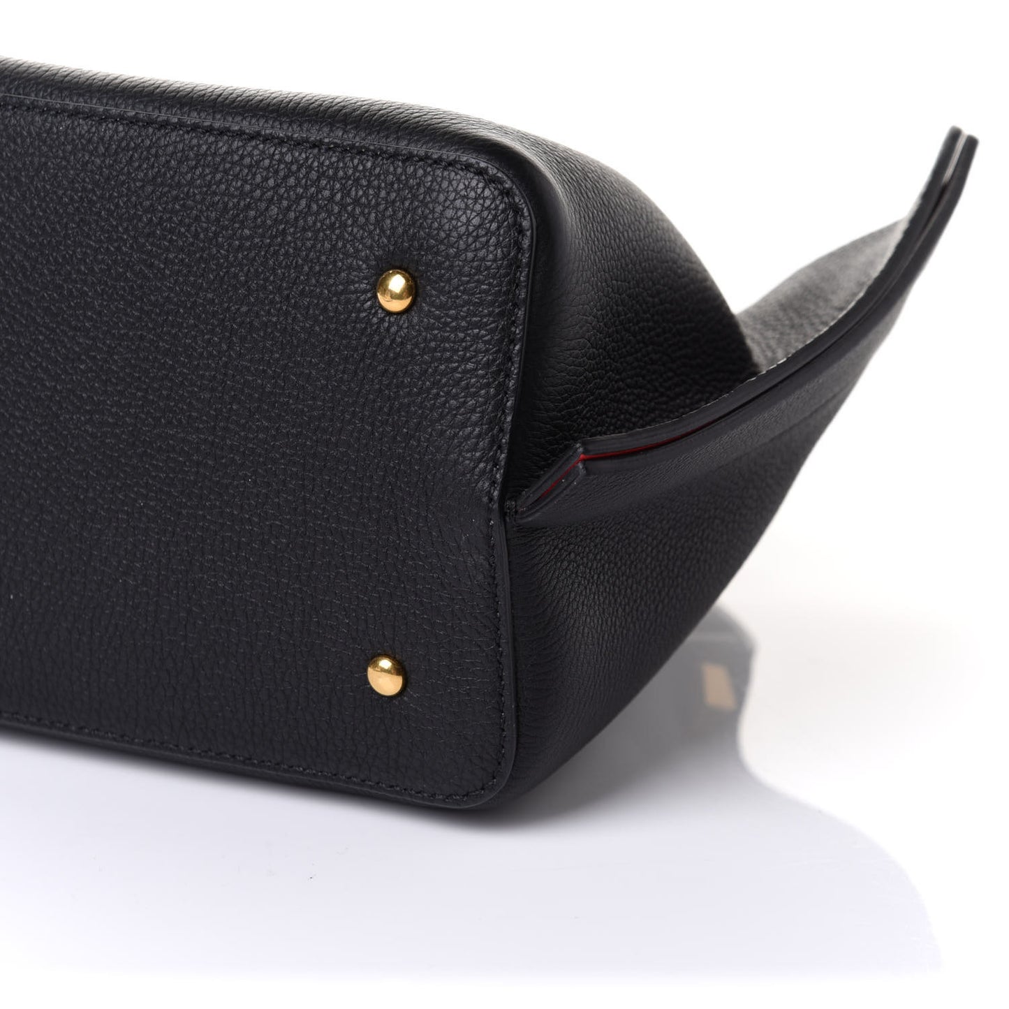 Calfskin VSling Shoulder Bag Black
