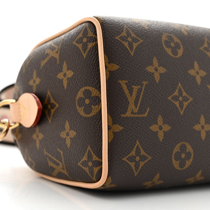 Louis Vuitton Monogram Speedy Bandouliere 20 Black 8 of 11