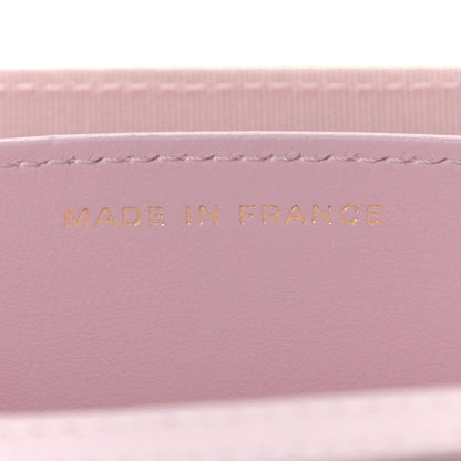 Chanel Caviar Quilted Coco Candy Card Holder On Chain Light Pink 6 of 9