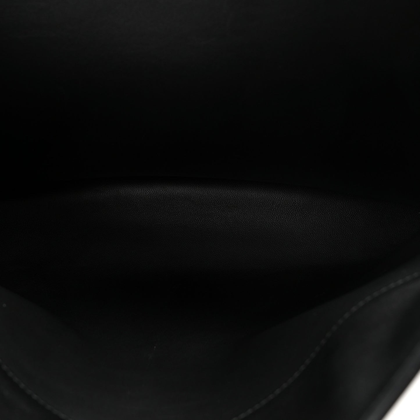 Smooth Calfskin Large Rodeo Top Handle Handbag Black