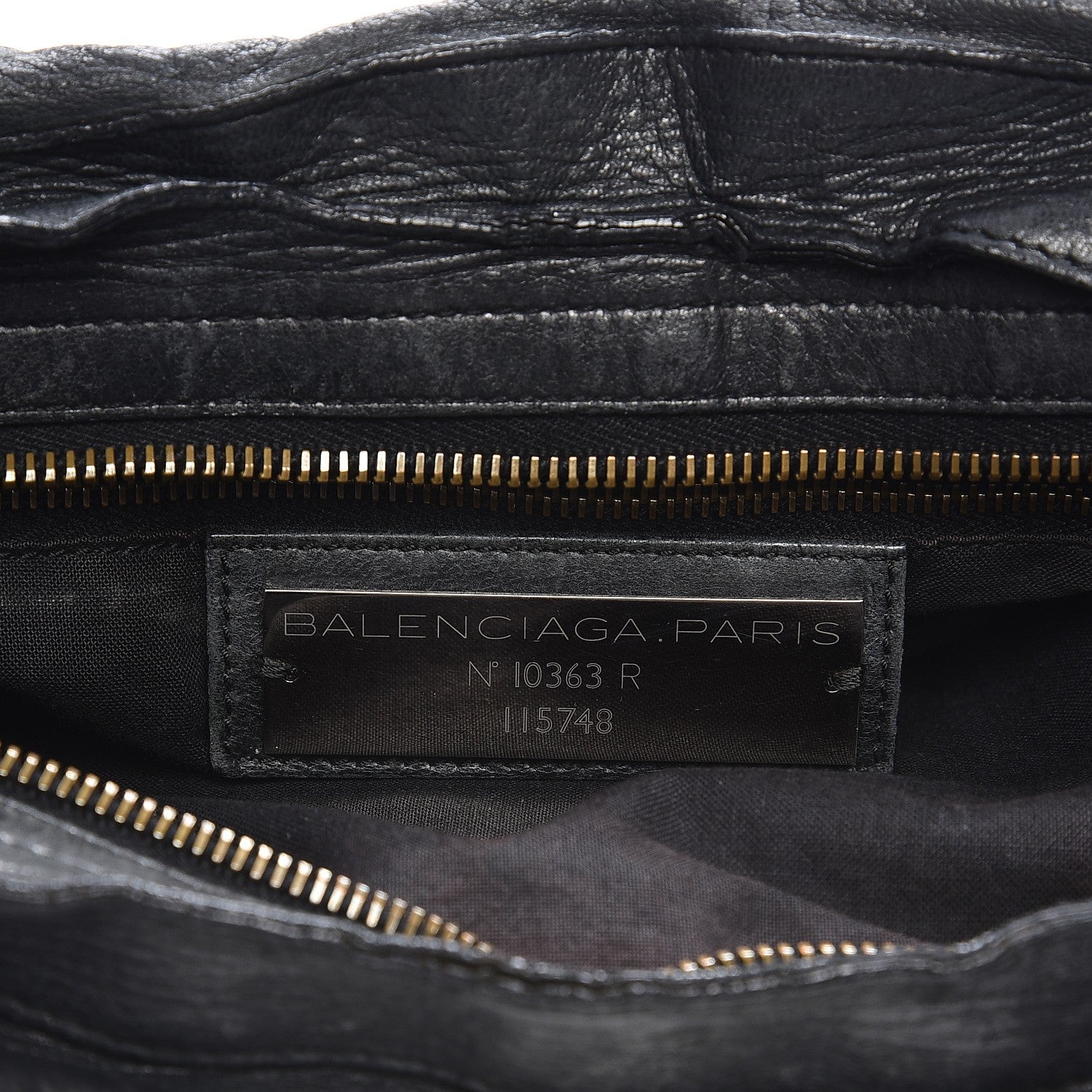 Balenciaga Agneau Classic Hardware City Black 7 of 13