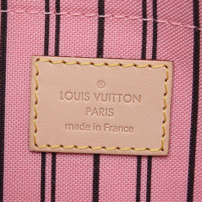 Louis Vuitton Monogram Neverfull MM GM Pochette Sugar Pink 6 of 7