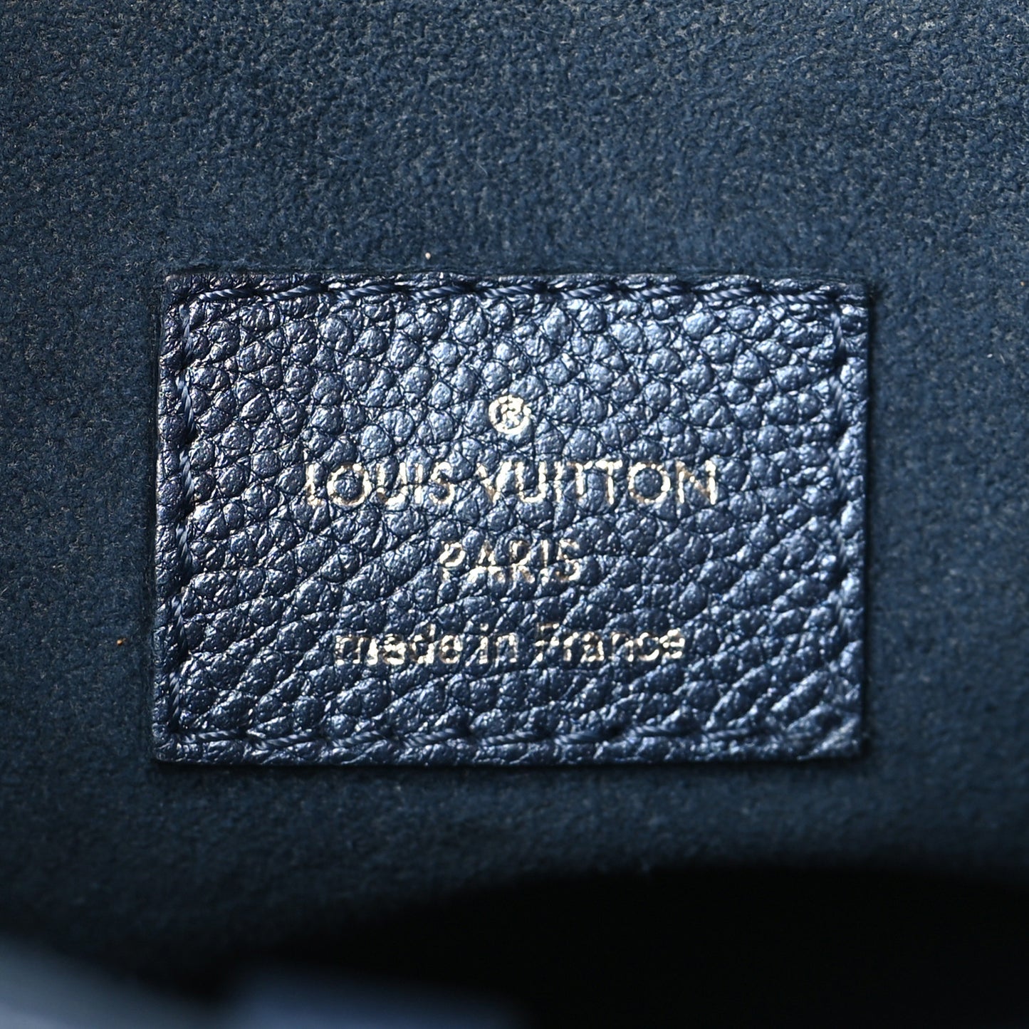 Metallic Empreinte Monogram Giant Onthego PM Navy Nacre