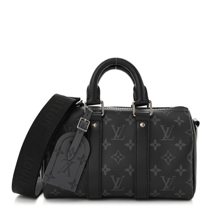Louis Vuitton Reverse Monogram Eclipse Keepall Bandouliere 25 1 of 9