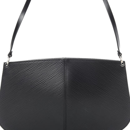 Louis Vuitton Epi Demi Lune Pochette Black 7 of 9