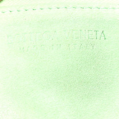 Bottega Veneta Suede Maxi Intrecciato Padded Chain Cassette Crossbody Bag Wasabi 6 of 9