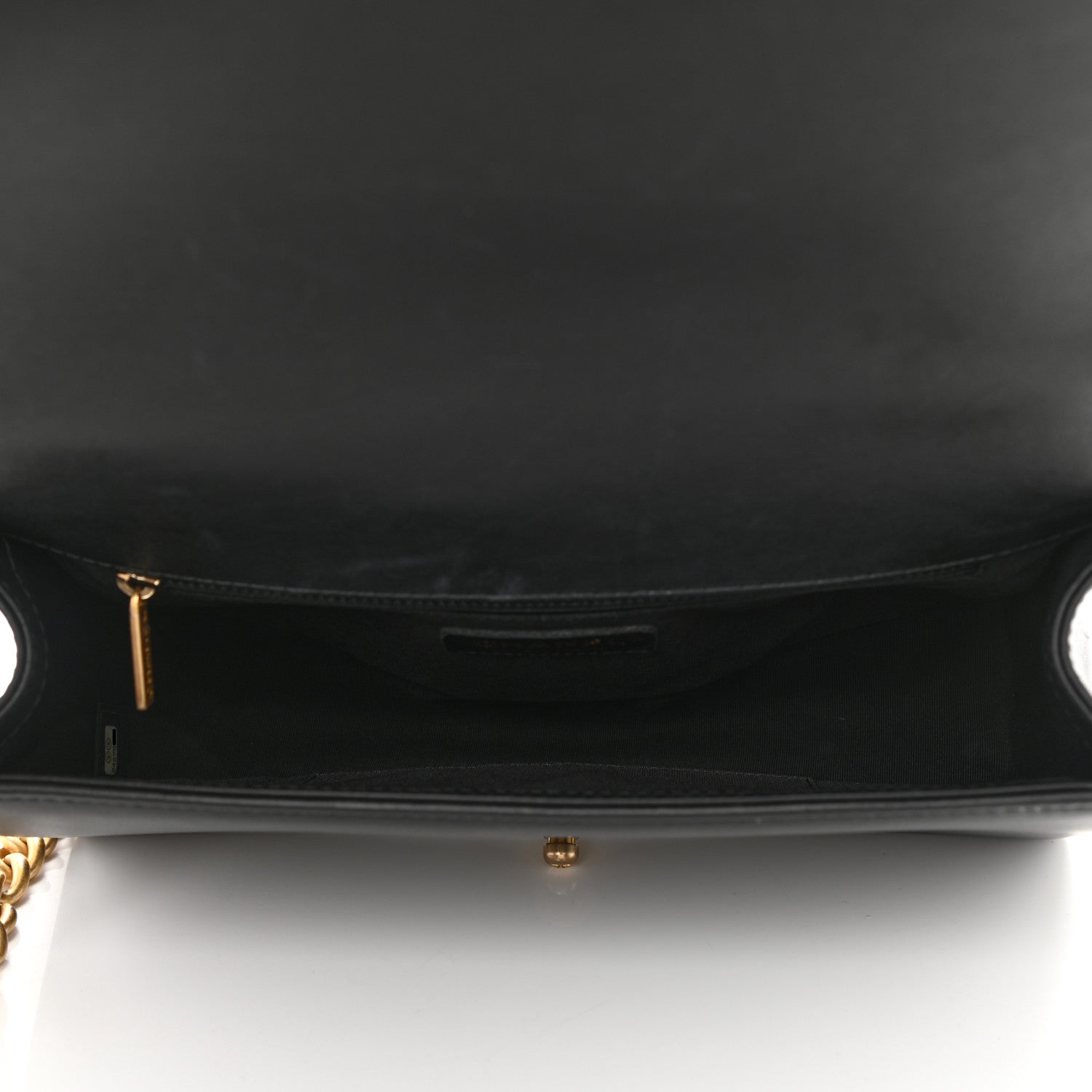 Chanel Calfskin Quilted New Medium Boy Top Handle Flap Black 4 of 11