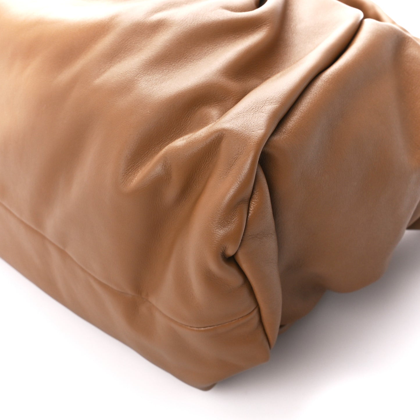 Smooth Butter Calfskin Small The Shoulder Pouch Moutarde