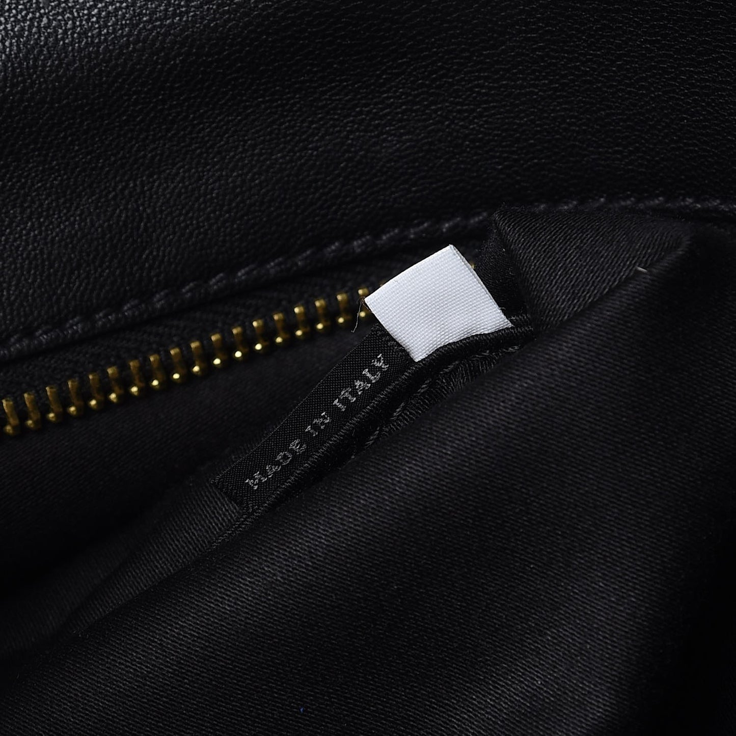 Nappa Quilted Studded Tote Bag Black
