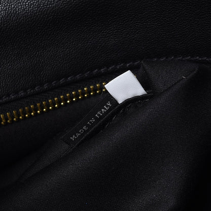 Miu Miu Nappa Quilted Studded Tote Bag Black 7 of 11