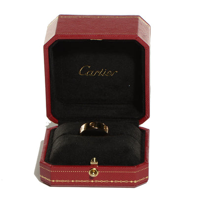 Cartier 18K Yellow Gold 5.5mm LOVE Ring 56 7.5 4 of 4