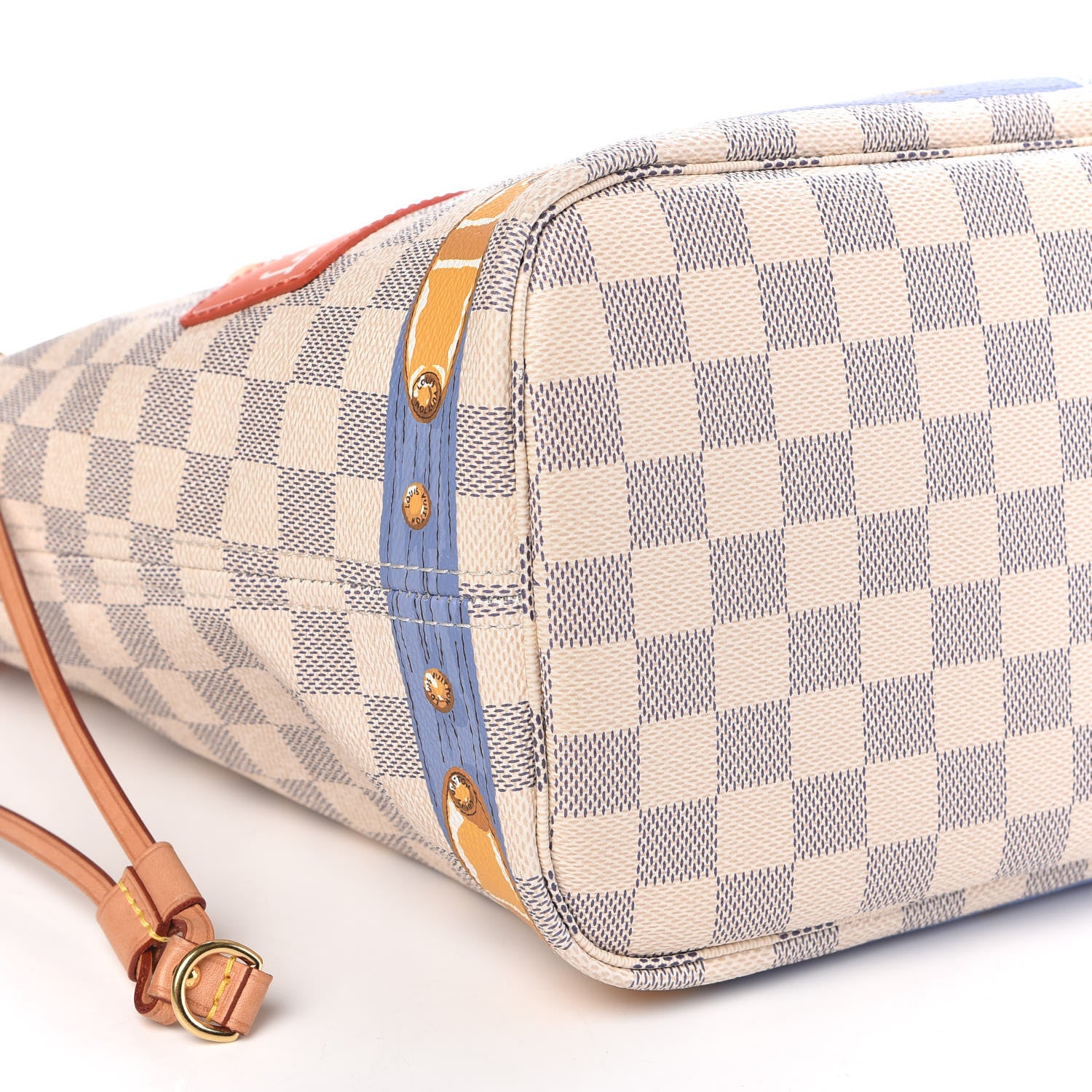 Louis Vuitton Damier Azur Summer Trunks Neo Neverfull MM 18 of 19