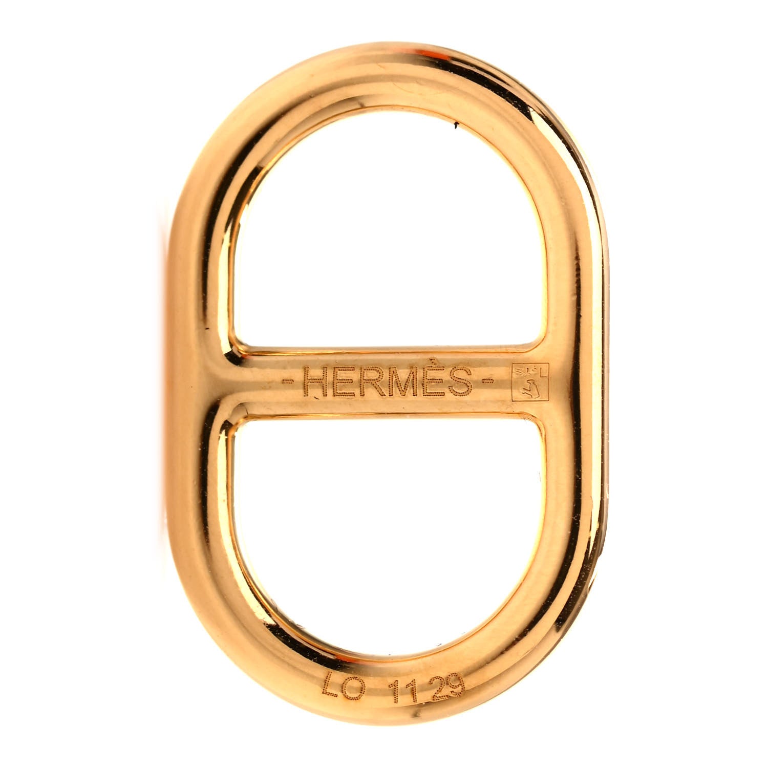Hermes Swift O'Maillon Earrings Orange 5 of 6