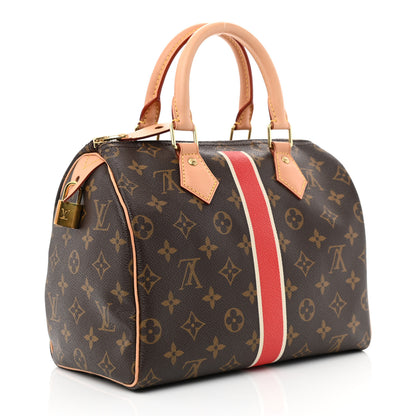 Louis Vuitton Monogram My LV Heritage Speedy 25 Fuchsia White 3 of 10