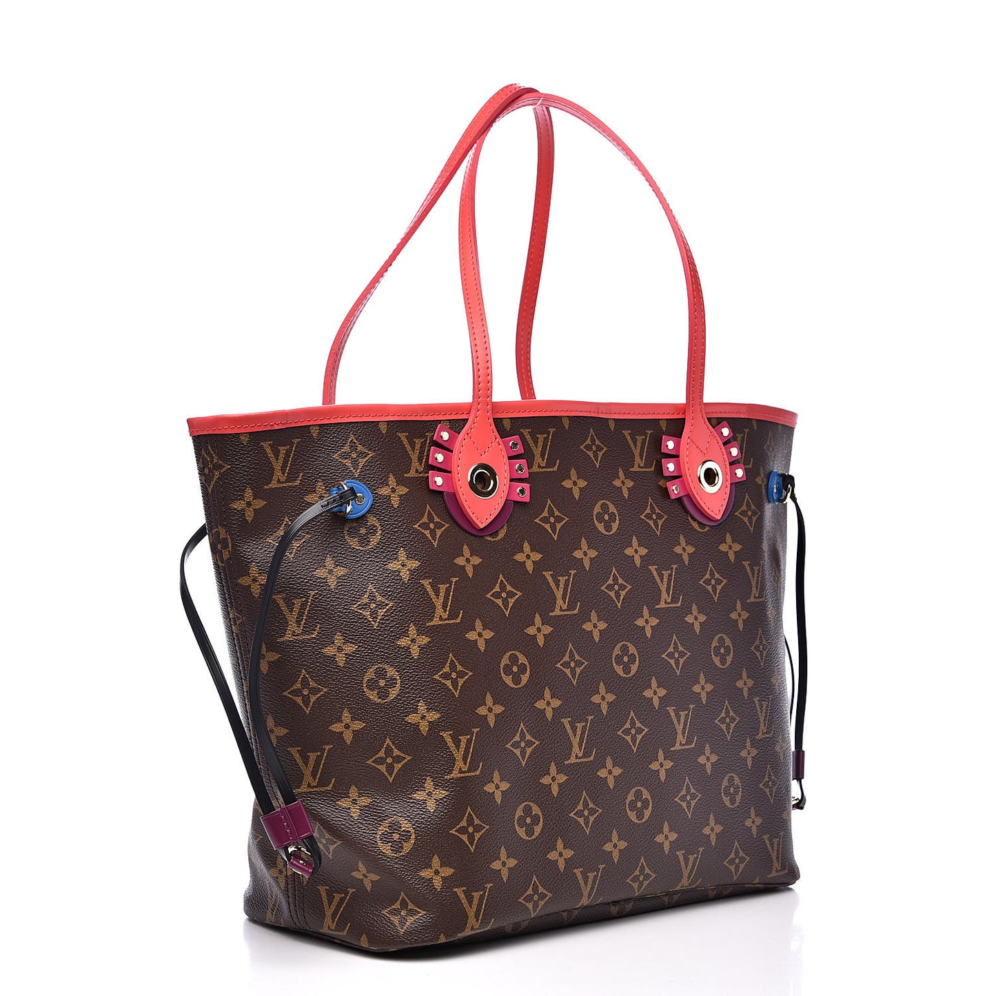 Monogram Totem Neo Neverfull MM Flamingo