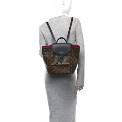 Louis Vuitton Monogram Montsouris PM Black 2 of 9
