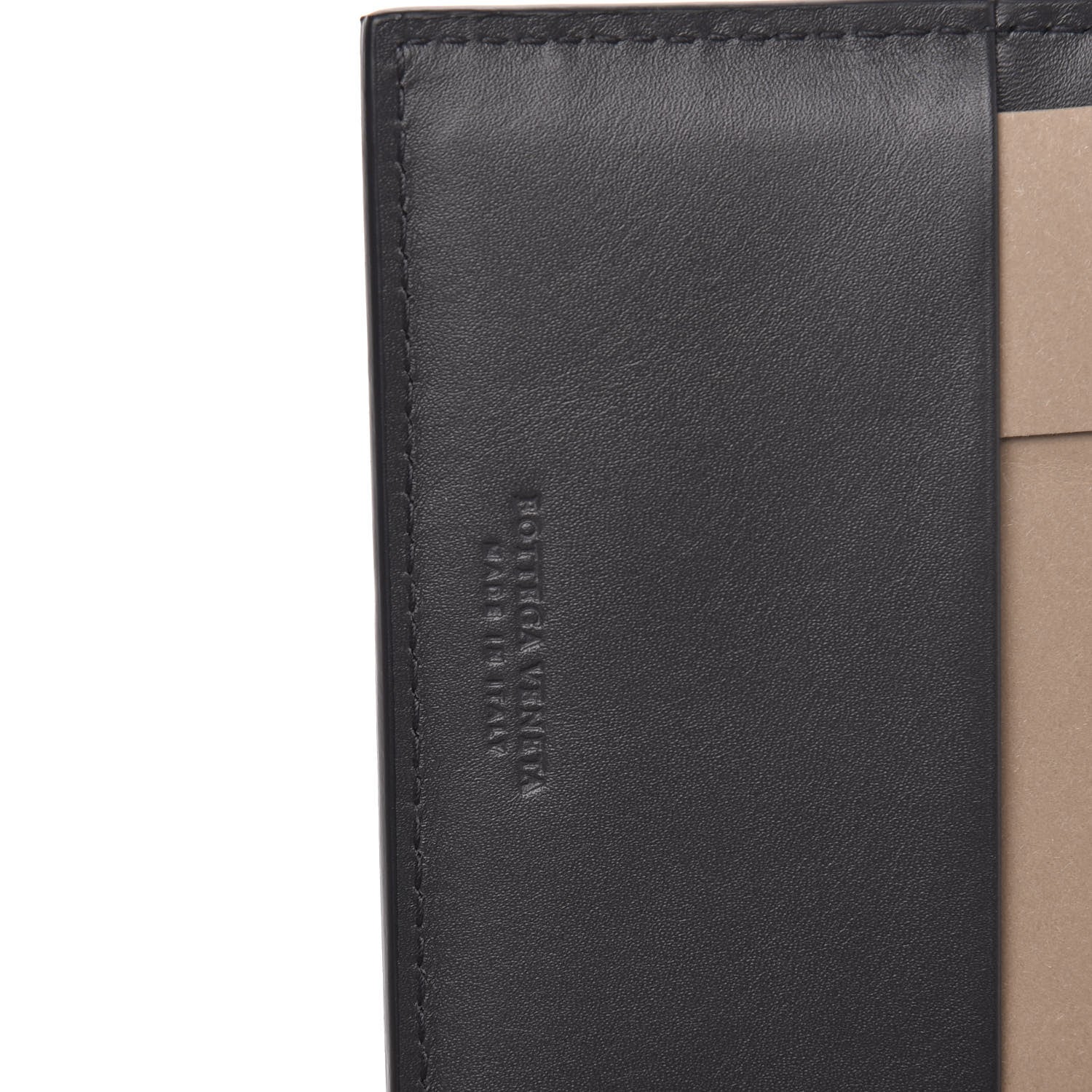 Bottega Veneta Nappa Intrecciato Bi-Fold Wallet Black 6 of 8