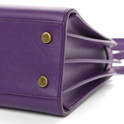 Saint Laurent Calfskin Baby Sac de Jour Purple 10 of 15