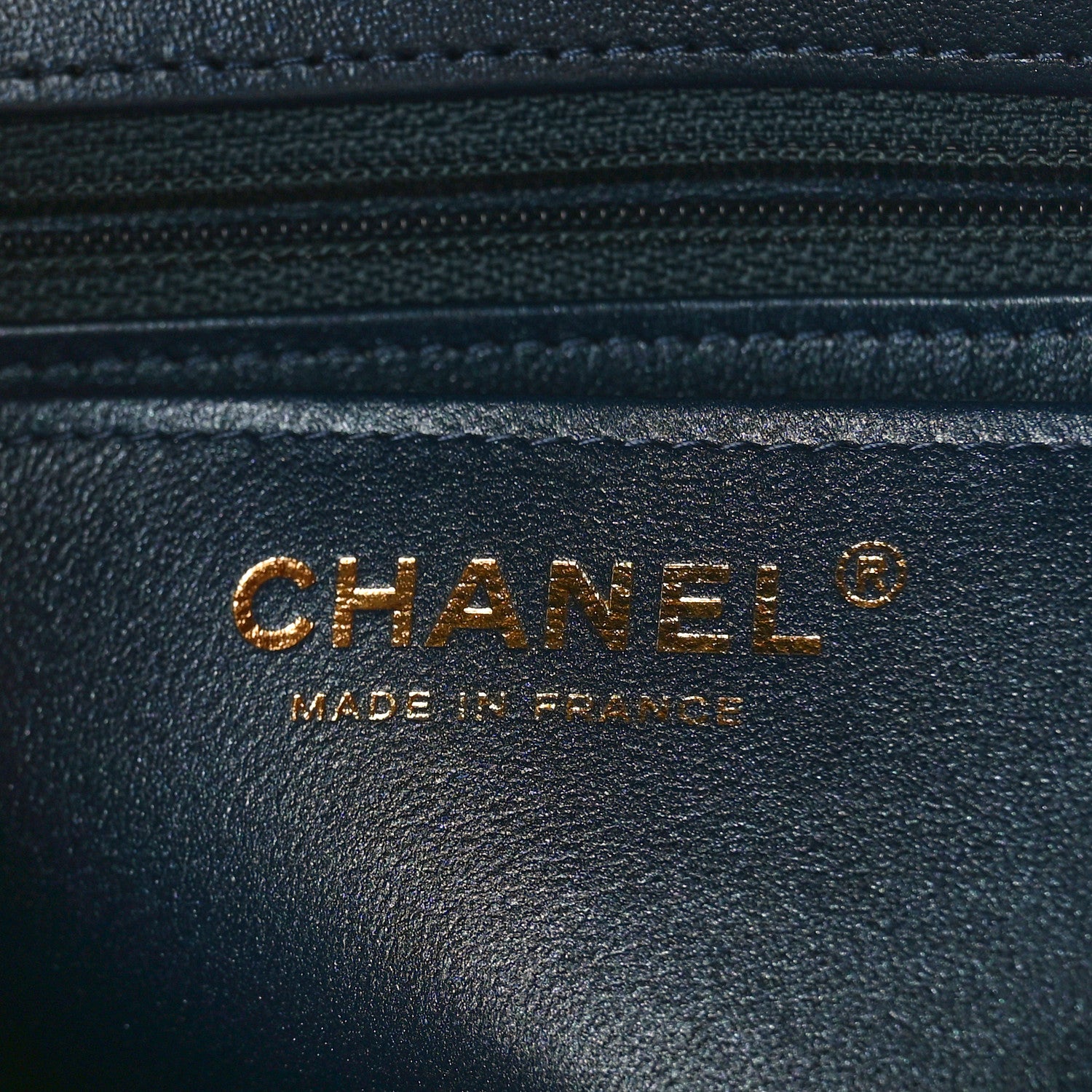 Chanel Washed Denim Quilted Mini Rectangular Flap Blue 6 of 9