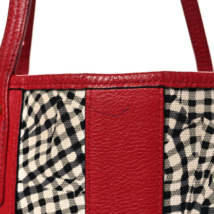MCM Visetos Large Liz Reversible Shopper Tote Ruby Red 26 of 26