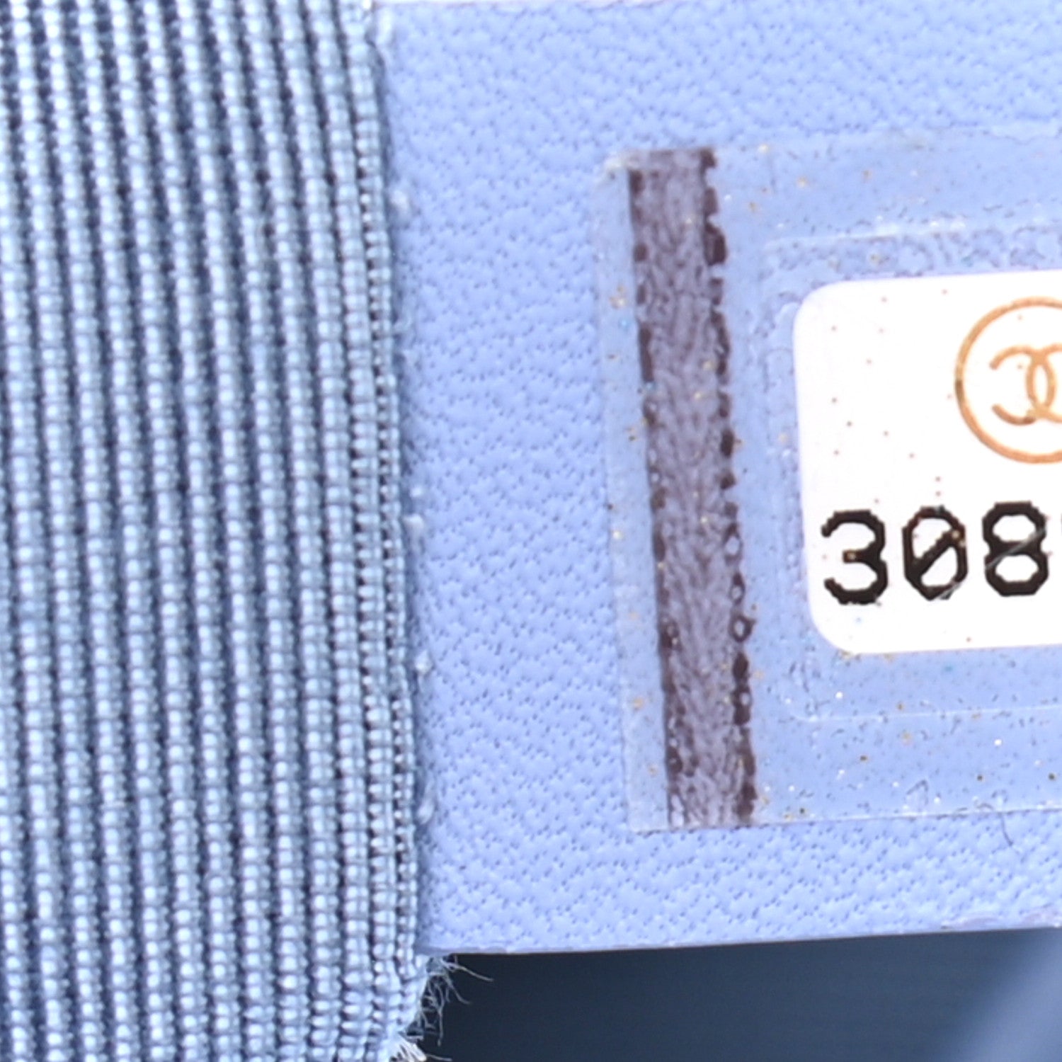 Chanel Sequin Quilted Medium Chanel 19 Flap Light Blue 7 of 10